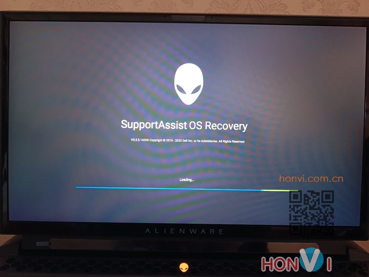 戴尔外星人原厂系统恢复创建F12 SupportAssist OS Recovery恢复教程插图6