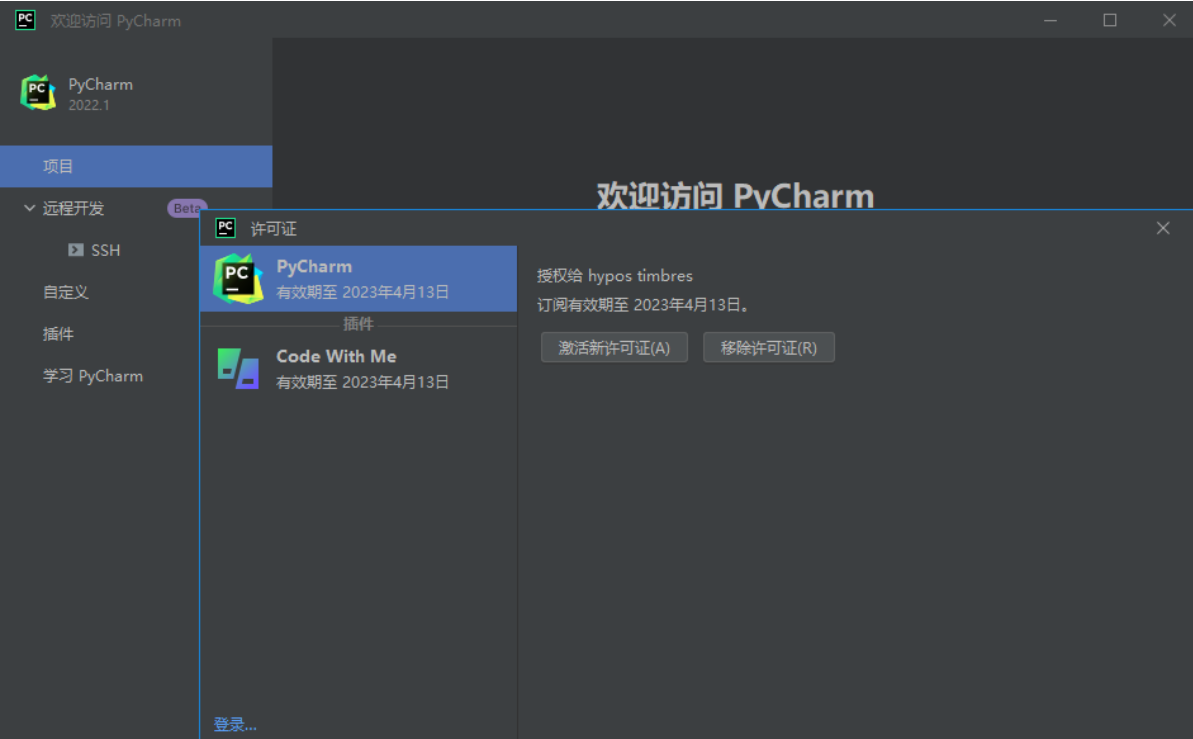 JetBrains PyCharm 2022.1.0_Professional激活版+中文语言包